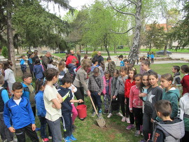 Ученици от СУ "Максим Райкович" засаждаха&hellip;